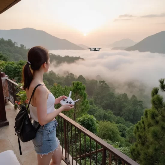 Thuê Flycam Đà Lạt – Giá từ 400k – Có giấy phép – Cực dễ bay
