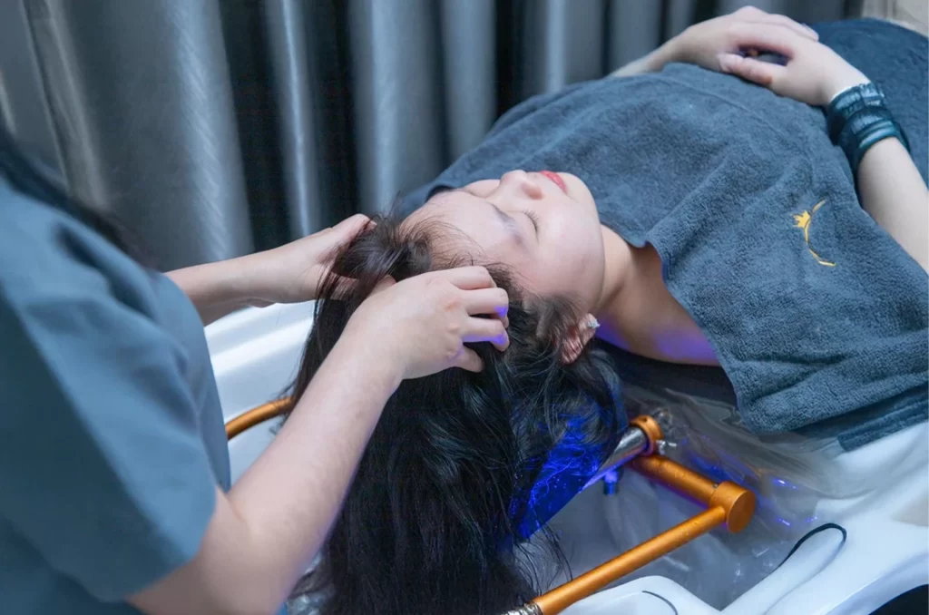 Gội đầu dưỡng sinh ở Đà Lạt - Trốn Spa