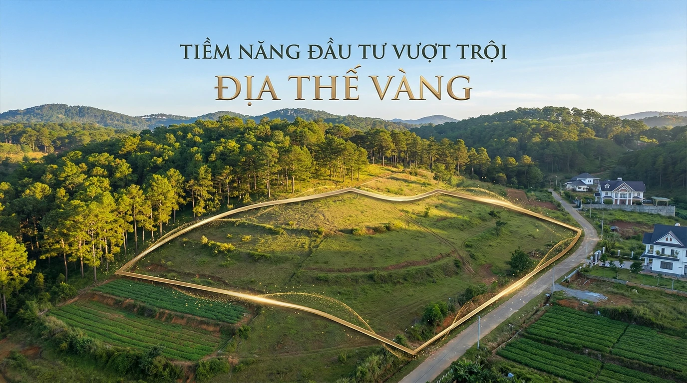 Chất lượng ảnh từ dịch vụ quay flycam bất động sản Đà Lạt góc rộng rõ ràng