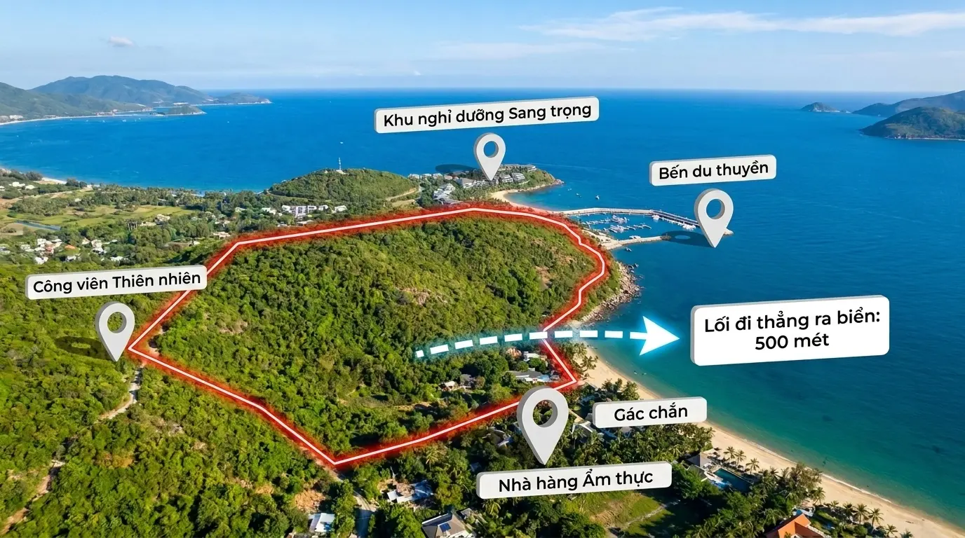 Bay flycam dự án phân lô tại Cam Lâm Khánh Hòa
