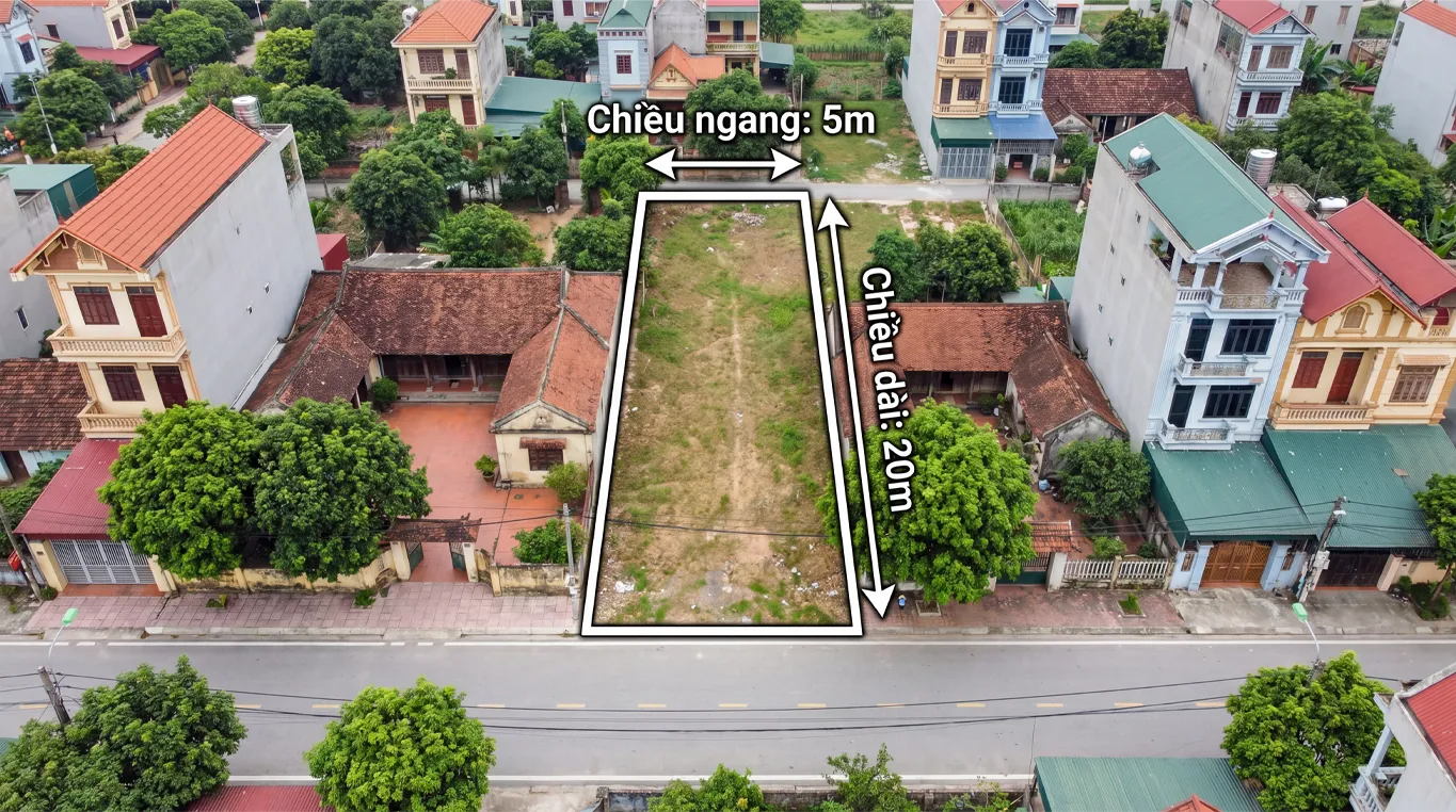 Video quay video flycam đất nền lồng ranh giới sổ đỏ