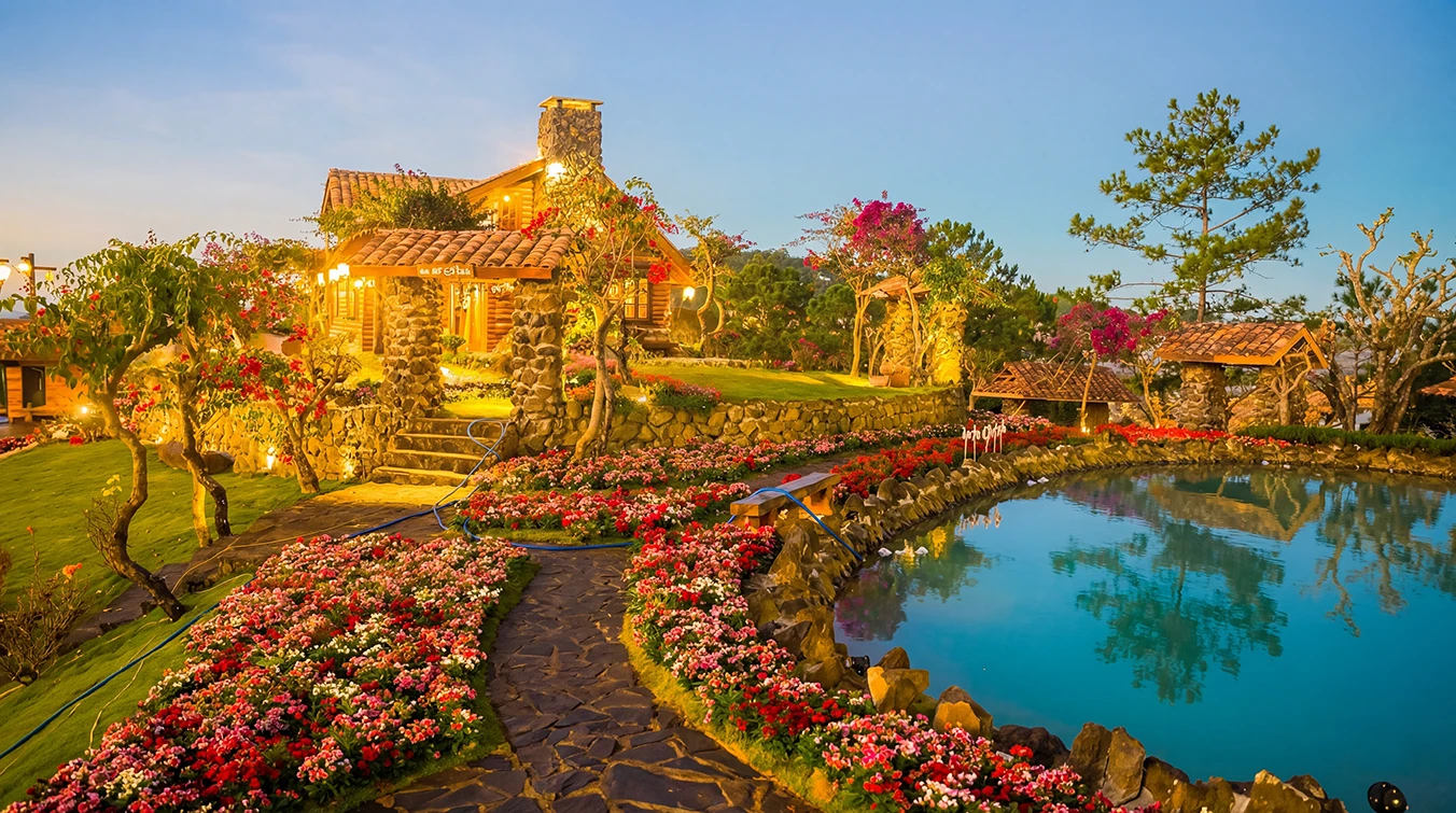 Toàn cảnh Lạc Hư Cổ Trấn