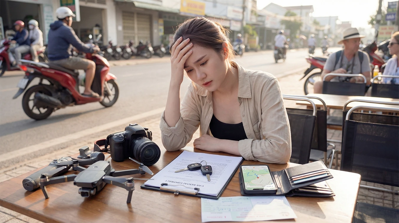 Mệt mỏi vì thuê lẻ thiết bị và thuê xe tự lái đà lạt riêng